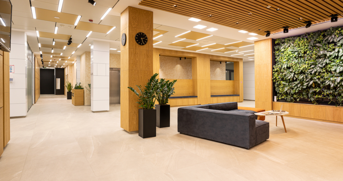 Vyplnil prázdny priestor. Komplex Bastion Office Center získal certifikát LEED Gold Vyplnil prázdny priestor. Komplex Bastion Office Center získal certifikát LEED Gold