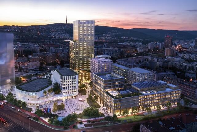 Bratislavský projekt Istropolis: Nová éra pre prémiové kancelárske priestory a mestské bývanie