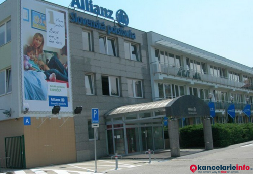 Kancelárie, ktoré majú prenajať AB Allianz - Slovenská poisťovňa, a.s