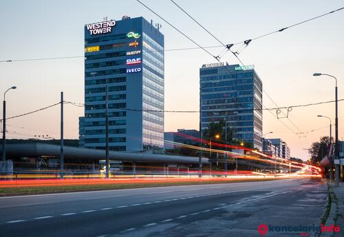 Kancelárie, ktoré majú prenajať Westend Tower