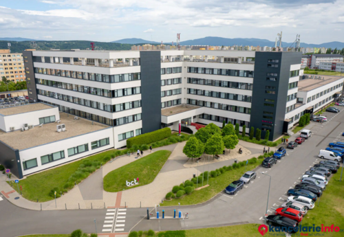 Kancelárie, ktoré majú prenajať Business Centrum Tesla 1