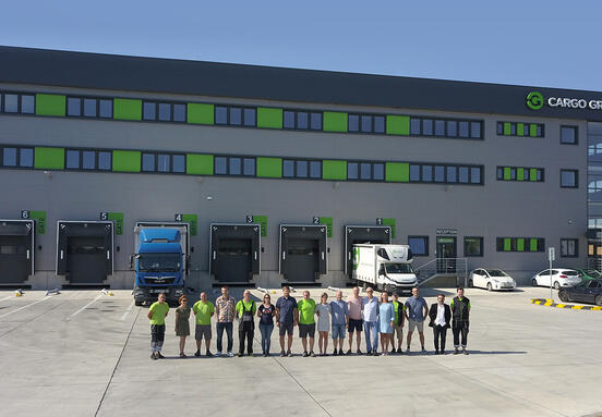 Logistické centrum CARGO GROUP SLOVAKIA