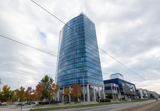 Agilný pracovný priestor v oblasti Regus Polus Towers