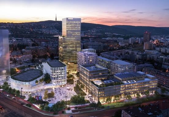 Bratislavský projekt Istropolis: Nová éra pre prémiové kancelárske priestory a mestské bývanie